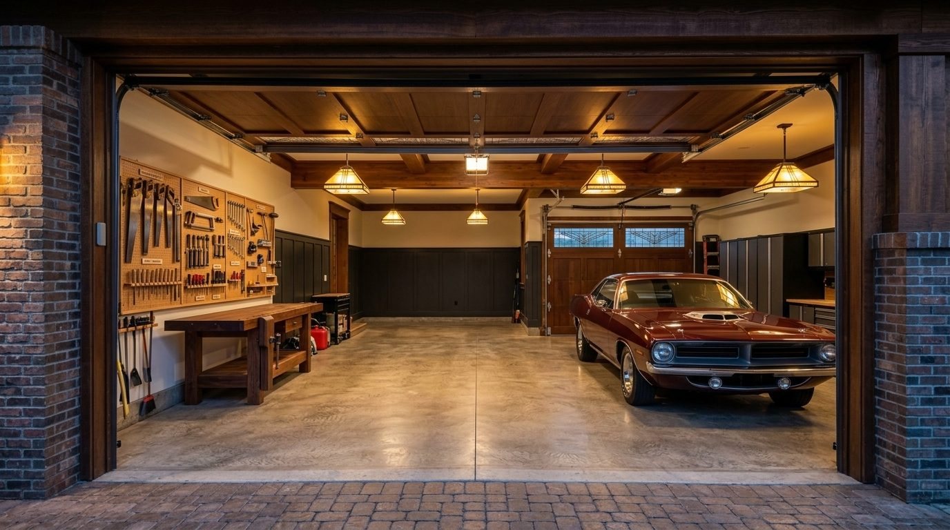 Mateo Affordable Garage Door Precision Mechanical Workshop in Atascocita, TX